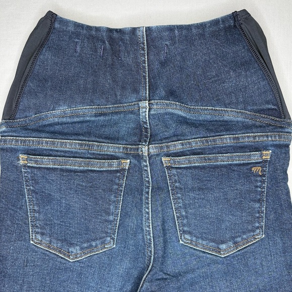 Madewell Maternity Over-the-Belly Skinny Jeans - Picture 5 of 9